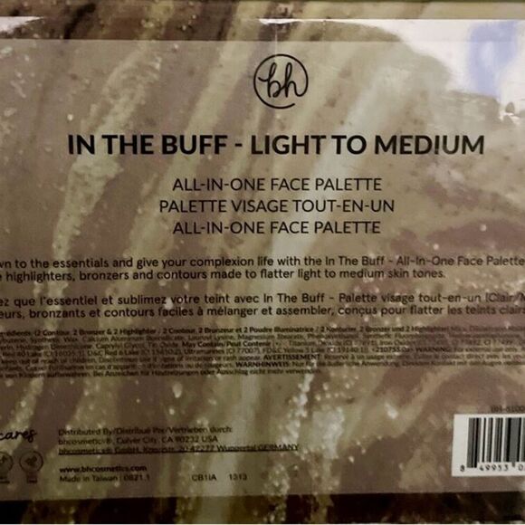 New BH Cosmetics In The Buff Palette - Picture 3 of 12